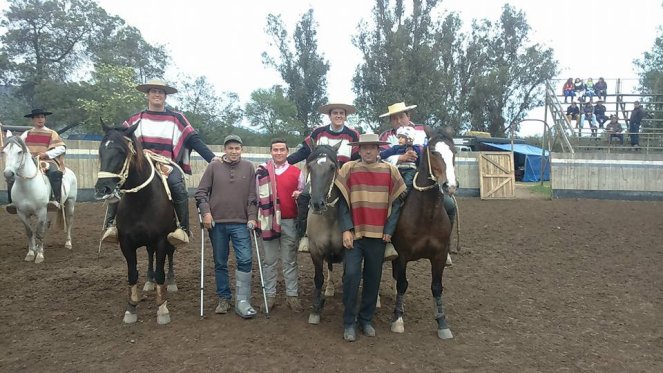 Eltit y Espinoza dieron espectáculo en el Rodeo del Club El Melón