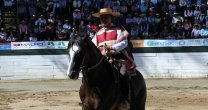 Marta Hernández completó a Santa Graciela de la Capellanía Leufú en la rienda
