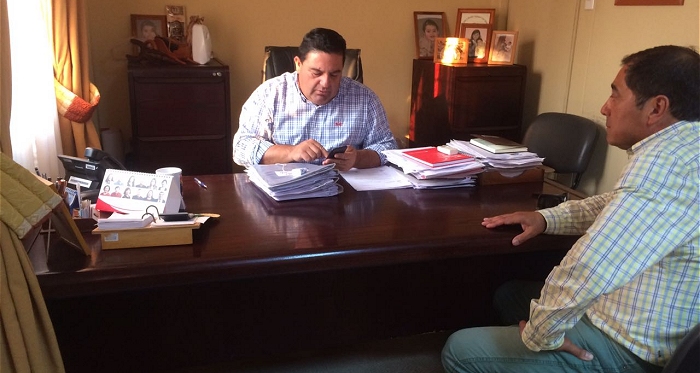 Criadores tuvieron reunión de coordinación con alcalde de Marchigüe