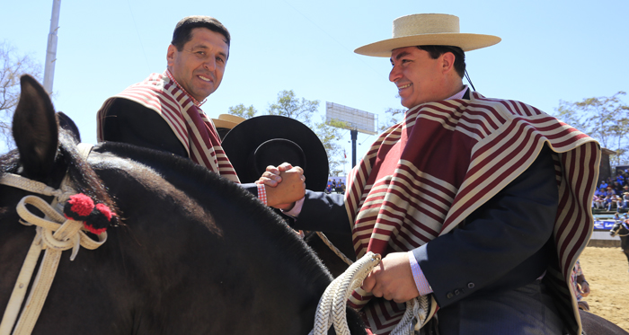 La satisfacción de Patricio Becerra y Manuel Muñoz tras su paso al Campeonato Nacional