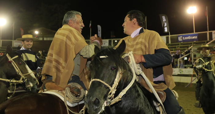 La felicidad de Arturo Ríos luego de premiar tres colleras en Nos