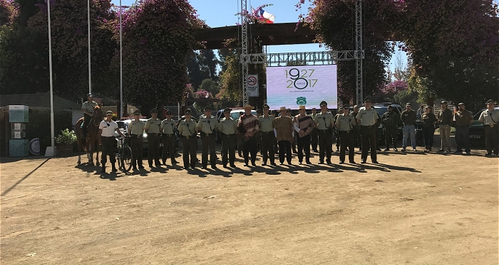 Carabineros de Chile presentó un confiable plan de seguridad para el Champion de Chile