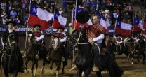 Escuadra Ecuestre Palmas de Peñaflor y Charrería Mexicana deleitaron a los asistentes de la Monumental Escuadra Ecuestre Palmas de Peñaflor y Charrería Mexicana deleitaron a los asistentes de la Monumental