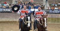 Leonel Reyes y Cristián Escobar ganaron IX Final de Rodeos Campesinos Leonel Reyes y Cristián Escobar ganaron IX Final de Rodeos Campesinos