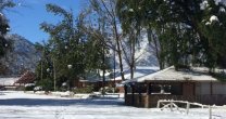 Así quedó la Medialuna de Las Vizcachas tras la intensa nevazón Así quedó la Medialuna de Las Vizcachas tras la intensa nevazón