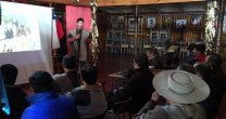 Charla de Tomás Rivera generó entusiasmo en criadores de Aysén Charla de Tomás Rivera generó entusiasmo en criadores de Aysén