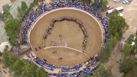 Una mirada desde el aire a la Final de Criadores de Marchigüe Una mirada desde el aire a la Final de Criadores de Marchigüe