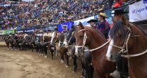 La ceremonia de inauguración del 70° Campeonato Nacional de Rodeo La ceremonia de inauguración del 70° Campeonato Nacional de Rodeo