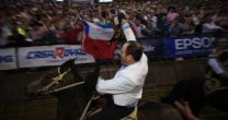Los emocionados festejos de Peleco tras ganar el 70° Campeonato Nacional de Rodeo Los emocionados festejos de Peleco tras ganar el 70° Campeonato Nacional de Rodeo
