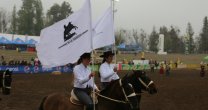 La actuación de las Amazonas de la Tradición Chilena en el Parque Padre Hurtado La actuación de las Amazonas de la Tradición Chilena en el Parque Padre Hurtado