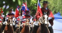 Palmas de Peñaflor lució al caballo chileno ante la princesa Ana de Inglaterra Palmas de Peñaflor lució al caballo chileno ante la princesa Ana de Inglaterra