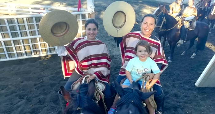 Castagnoli y Easton fueron las vencedoras del Rodeo Promocional Femenino de Purranque