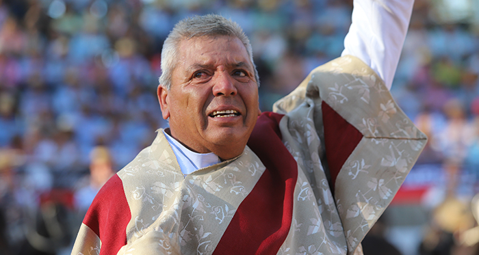 Omar Sánchez fue reconocido en San Fernando: 