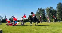 Escuadra Palmas de Peñaflor fue parte de festejo internacional de Viña Los Vascos Escuadra Palmas de Peñaflor fue parte de festejo internacional de Viña Los Vascos