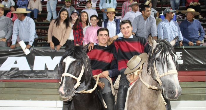 Los hermanos Meza quedaron felices por llegar juntos a Rancagua