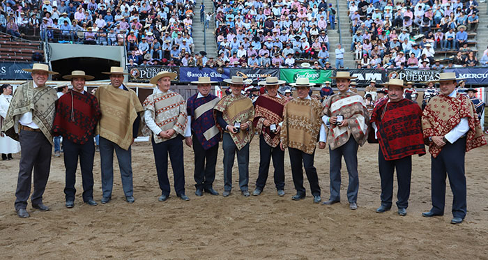 José Manuel Pozo y Pablo Aguirre fueron homenajeados en la Inauguración del Nacional