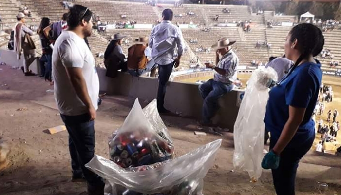 El Rodeo mostró su solidaridad y recolectó latas en beneficio de niños con autismo