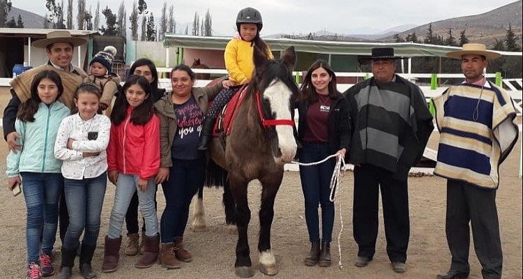 Asociación de Criadores de Choapa donó caballo para labores de Hipoterapia