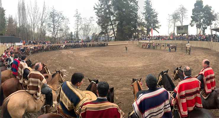 Javier Moya y José Omar Sánchez triunfaron en rodeo de Inacap Rancagua