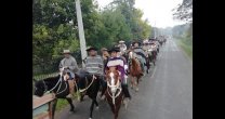 La IV Cabalgata del Club de Huasos y Laceros Monte Lorenzo La IV Cabalgata del Club de Huasos y Laceros Monte Lorenzo