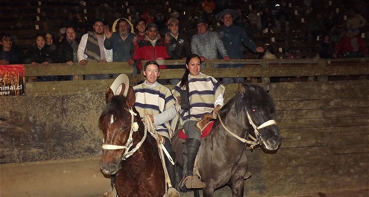 Marián Catalán y Claudio López ganaron Campeonato de Rodeo Mixto en Lo Barnechea