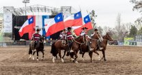 El ensayo de Palmas de Peñaflor para sus presentaciones en la Semana de la Chilenidad El ensayo de Palmas de Peñaflor para sus presentaciones en la Semana de la Chilenidad