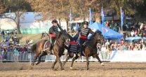 La destreza del Cuadro Negro deleitó al público del Parque Padre Hurtado La destreza del Cuadro Negro deleitó al público del Parque Padre Hurtado