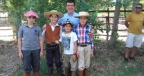 Cristián Leiva presenció rodeo que organizó el Club La Celia de la Asociación Cuyo