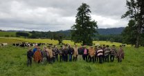 Camaradería e integración marcaron visita al Fundo El Rodeo