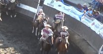 Bustamante y Schnake bailaron cueca de campeones en rodeo de Curacautín