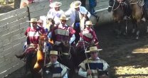 Claudio y Alejandro Navarrete bailaron cueca de campeones en el Provincial del Club Santa Fe