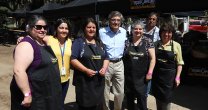 La inauguración del Mercado Campesino Indap en Batuco