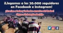 @Championdechile llegó a los 20.000 seguidores en Instagram y Facebook