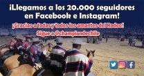@Championdechile llegó a los 20.000 seguidores en Instagram y Facebook @Championdechile llegó a los 20.000 seguidores en Instagram y Facebook