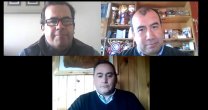 Humberto Vidal y Juan Vásquez manifestaron el compromiso corralero con Los Huasos Corren por Chile