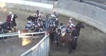 Emiliano Ruiz y Pedro Pablo Vergara ganaron el rodeo de Los Andes en septiembre del 2019