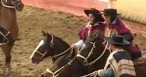 Un recuerdo al Rodeo Padre e Hijo menores de la XX Semana de la Chilenidad