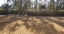 Así es la medialuna construida en Tinguiririca por un socio del Club Peralillo