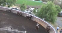 Solís y Flores encabezaron el paseo de campeones en el rodeo de Valle de Rauco