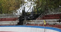 Medialuna de Cañete sufrió un ataque incendiario: Medialuna de Cañete sufrió un ataque incendiario: