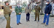 Delegado presidencial en Colchagua revisó la Medialuna de San Fernando Delegado presidencial en Colchagua revisó la Medialuna de San Fernando