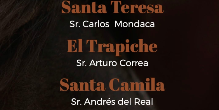 Criaderos Santa Teresa, El Trapiche y Santa Camila salen a remate con un interesante catálogo