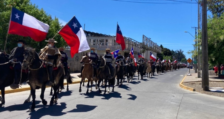 La ciudad de Angol vivió su propia versión de la manifestación por las costumbres campesinas