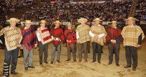 La Serie Potros del 73° Campeonato Nacional se inició con emotivos homenajes