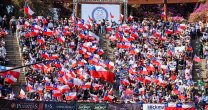 Un Banderazo por las Tradiciones engalanó la Monumental de Rancagua