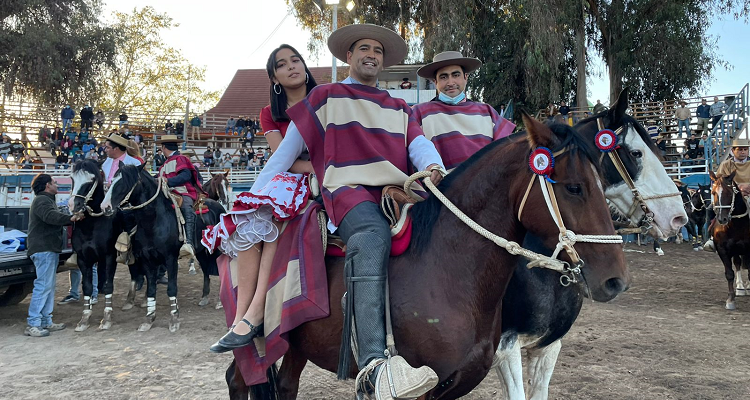 Los Bugueño se fueron muy contentos del rodeo del Club Ovalle