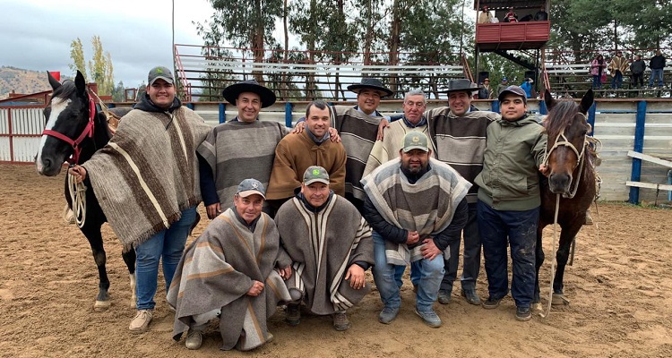 Pino y Pinto mostraron fortaleza para ganar el rodeo del Club Litueche