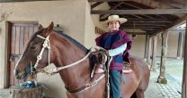 La visita de la Escuadra Ecuestre del Club de Rodeo de Carampangue al Criadero Palmas de Peñaflor La visita de la Escuadra Ecuestre del Club de Rodeo de Carampangue al Criadero Palmas de Peñaflor