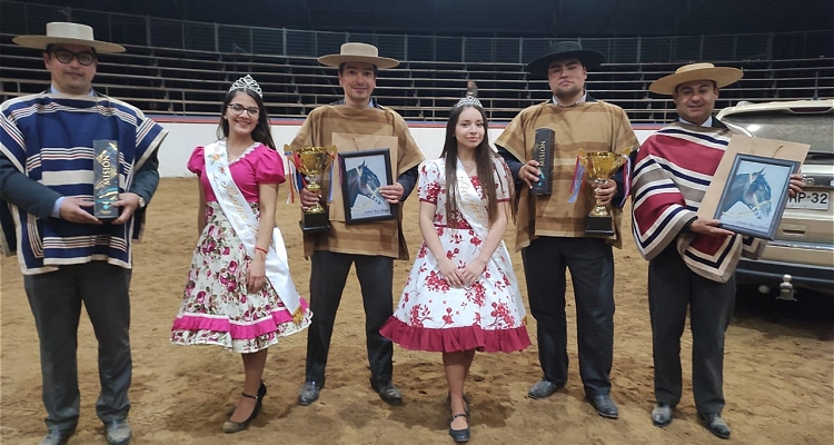 Caro y Guerra tuvieron un fructífero viaje al sur y ganaron el Provincial del Club Hualqui