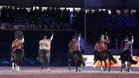 La presentación de Palmas de Peñaflor en clausura del Royal Windsor Horse Show en 2016 La presentación de Palmas de Peñaflor en clausura del Royal Windsor Horse Show en 2016